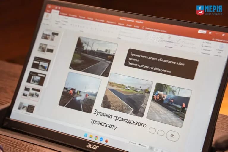 У Черкасах на військовому кладовищі облаштовують водовідведення та зупинку громадського транспорту